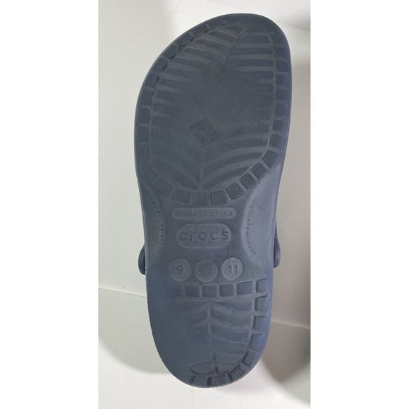 CROCS Cayman Men's 9-11 Black Classic Comfort Clog - Picture 6 of 9